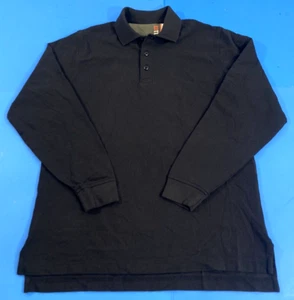 5.11 TACTICAL MENS SMALL PROFFESIONAL LONG SLEEVE POLO 42056 BLACK SMALL - Picture 1 of 2