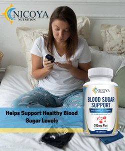 Natural Blood Sugar Support 200MG | Regulate, Improve & Maintain Blood Sugar - Picture 1 of 11
