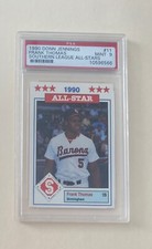 1990 Donn Jennings #11 Frank Thomas southern league all stars PSA 9 #S845