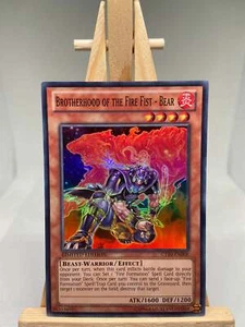 Bruderschaft der Feuerfaust - Bär - Super Rare Limited Ed CT10-DE008 LP YuGiOh - Bild 1 von 2
