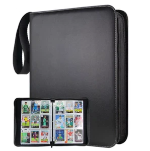 900 Cards Pocket Trading Card Binder 9 Pocket Trading Card Album Folder Case - Picture 1 of 8