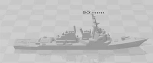 Destructor - Arleigh Burke Clase I - Victoria en el Mar - Miniaturas Navales - Imagen 1 de 1