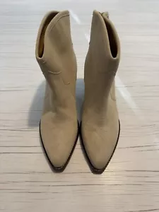 Isabel Marant Darizo Boot Sand Women’s Size UK 8 EU 41 RRP £500 #I721 - Picture 1 of 10