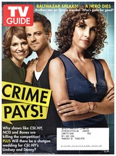 TV Guide December 8 2008 Melina Kanakaredes Carmine Giovinazzo Balthazar Getty