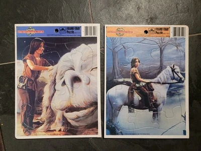 Винтажный The NeverEnding Story 1984 Рамка-Поднос Пазл Artax, Falkor Отличная Форма! - Изображение 1 из 4