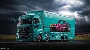 KS-073-425 Gaincorp Products 1:64 lb-camiones Fuso Super Great Transporter - Imagen 1 de 1