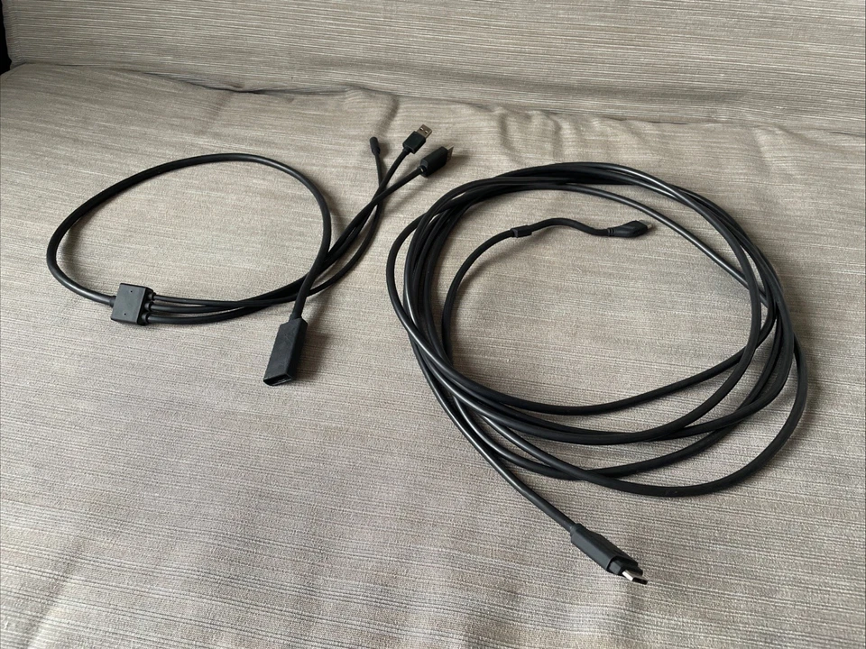 VALVE Index 3-in-1 Trident VR Headset Short Connection Cable **FAULTY** - Image 1 of 1
