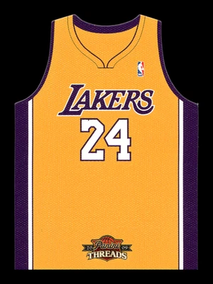 2009-10 Panini Threads Kobe Bryant #19 Team Threads Home Jersey - Image 1 of 2