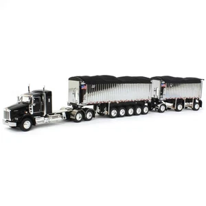 1/64 Kenworth T800 Con Rimorchi Chrome East Genesis II End Dump, DCP, 60-1572 - Foto 1 di 6