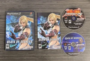 Death by Degrees PS2 (PlayStation 2, 2005) CIB Complete w/ Bonus Disc - Working - Foto 1 di 8
