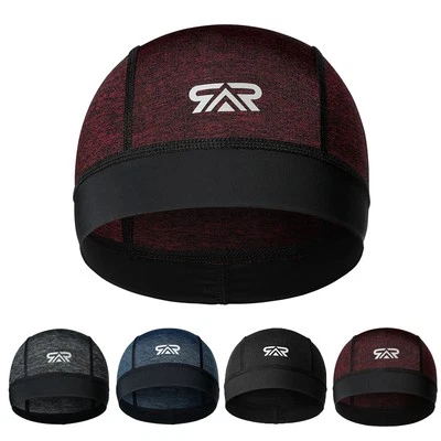 Gorra de calavera forro de casco para hombres gorra de ciclismo absorbente de sudor cubierta de cabeza de enfriamiento Foto 1 de 4