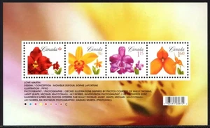 CANADÁ 2007 COMO NUEVO NH HOJA DE RECUERDO #2243, DEFINITIVOS, ¡FLORES!! WW74 - Imagen 1 de 1
