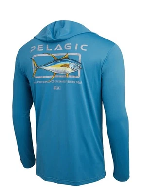 Camisa de pesca con capucha de estribor Pelagic Defcon - Ocean 2XL NUEVA CON ETIQUETAS Foto 1 de 3