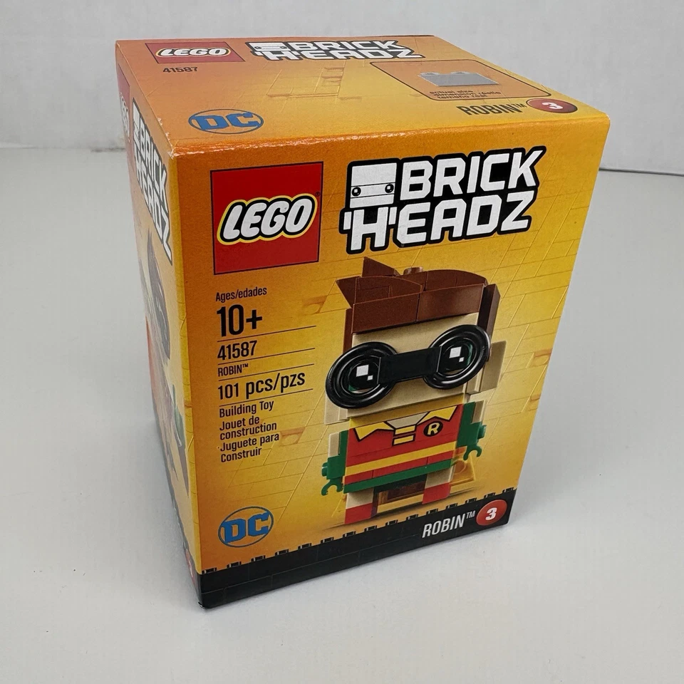LEGO BrickHeadz 41587 Robin Sealed Box Wear The LEGO Batman Movie DC 101 pcs - Image 1 of 4