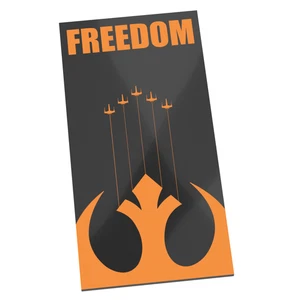 Impresión personalizada en un azulejo LEGO® 8x16: póster de propaganda SW - Imagen 1 de 8