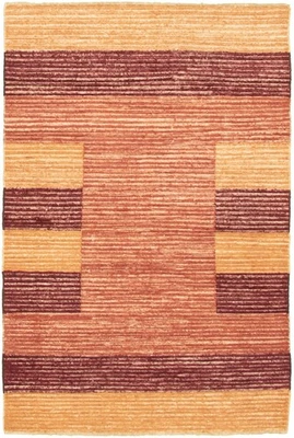 Alfombra tradicional de lana oriental anudada a mano de 4'7" x 6'10" Foto 1 de 4