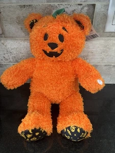 Build A Bear Halloween Leuchtbär funktioniert mit Etikett NEU Jack O Laterne Plüschtier 15 Zoll - Bild 1 von 11