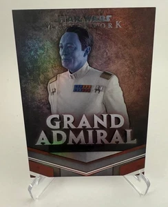 2025 Star Wars Masterwork Grand Admiral Thrawn Ahsoka hg-18 /299 - Picture 1 of 6