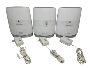 Netgear Orbi RBR750 Tri-band Mesh WiFi - 1 Router 2 Satellites RBS750 - Picture 1 of 6