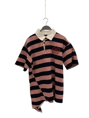 Camisa polo masculina Vivienne Westwood Vivienne Westwood MAN 46 algodão listra PNK VW - Imagem 1 de 4