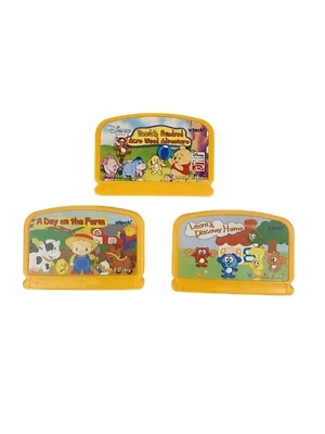 V Tech Smile Baby Lot Of 3 Educational Game Cartridges Winnie the Pooh, Farm - Image 1 of 4