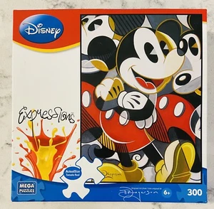 Disney Expressions 300 Piece Mousing Around Puzzle Mickey Mouse 19" x 27" - Picture 1 of 6