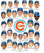 1971 CHICAGO CUBS 8X10 TEAM PHOTO BASEBALL PICTURE MLB