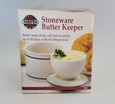 Guardián de mantequilla de gres Norpro Foto 1 de 4