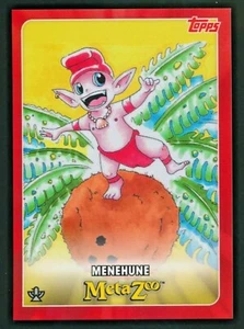 Tarjeta 41 Topps x Metazoo Serie 0 Menehune Plata Poco Común Cryptid Nation - Imagen 1 de 3
