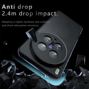Shockproof Business Matte Bumper Soft Rubber Back Cover Case For Vivo X200 Ultra - Picture 1 of 9