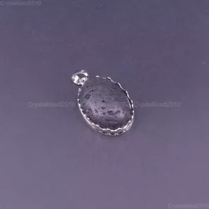 Natural Gemstones Oval Shape Reiki Chakra Healing Pendant Necklaces Beads Pick - Picture 1 of 34