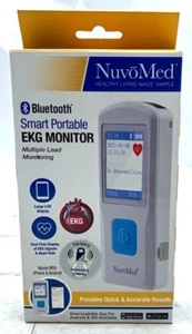 NuvoMed Smart Portable EKG Monitor -Bluetooth - New In Box!