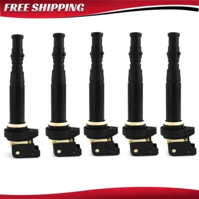 5Pcs Ignition Coils for 2006-2010 BMW M5 M6 5.0L V10 UF572 - Imagem 1 de 4