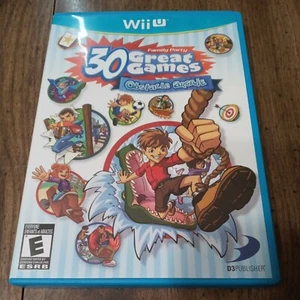 Family Party: 30 Great Games Obstacle Arcade (Nintendo Wii U, 2012), probado - Imagen 1 de 4