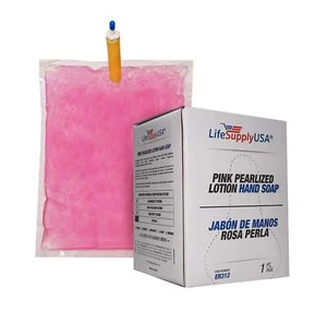 LifeSupplyUSA Hand Wash Soap - 800ml Dispenser - Refill Pouch Bags Case of 12 - Picture 1 of 6