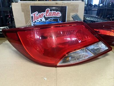 2015 2016 2017 HYUNDAI ACCENT SEDAN LH DRIVER LANTERNA TRASEIRA Chip Lente de Canto (b2) - Imagem 1 de 4