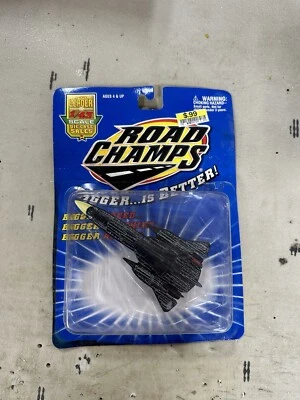 Road Champs 1:43 Diecast SR-71 Blackbird Spyplane D6 - Image 1 of 2