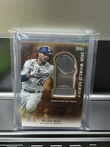 2023 Topps Mookie Betts 21/75 Commemorative World Series Medallion #PTM-MB - Bild 1 von 2