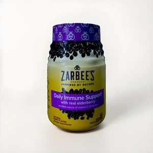 ZARBEES - Elderberry Immune Support - 42 Gummies - Berry Flavor - Exp 9/25 - Picture 1 of 5