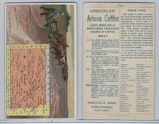 K6 Arbuckle Coffee, Illustrated Atlas of the U.S., 1890, #84 Kansas