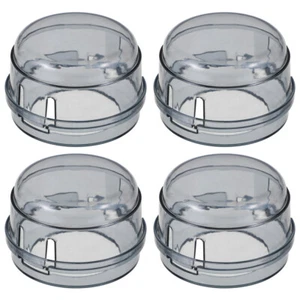 5 Count Schutzabdeckung Von Gasknopf Baby Sicherheitsknopfabdeckung Herdtaste - Bild 1 von 11