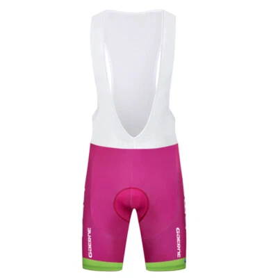 Conjunto acolchado de ropa de ciclismo de equipo para hombres 2025 jersey corto con tirantes bicicleta pantalones cortos Foto 1 de 4