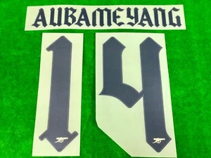 OFFICIAL ARSENAL FC Away 2021-22 CUP PLAYER SIZED PRINT - Picture 1 of 8
