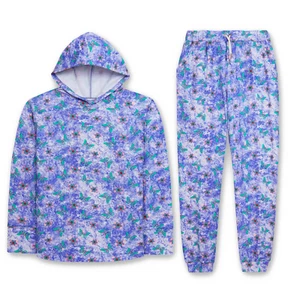 LYLY LILE Tie Dye Women's 2-Piece Set Sweatshirt Sweatpants - XL - Picture 1 of 7