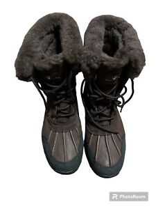 bearpaw waterproof boots mens 10