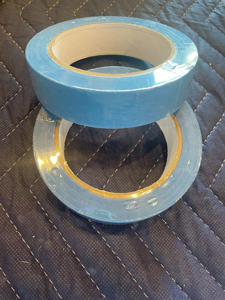 Cinta adhesiva azul resistente a los rayos UV cinta de pintor multi tarea 1”- 24 mm Foto 1 de 1