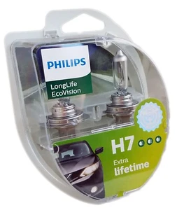 PHILIPS H7 LongLife EcoVision 2st. Code 36259628 lange Lebensdauer 12972LLECOS2 - Picture 1 of 2