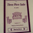 piano NICHOLAS BARTON three pieces suite , grades 4-5