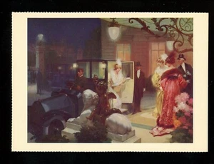 Car Auto postcard Automobile Fiat advertising chrome - Picture 1 of 2