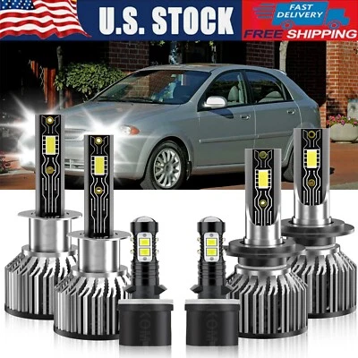 Kit combinado de bombilla de faro LED alta/baja + luz antiniebla súper brillante para Suzuki Reno 2008 Foto 1 de 4